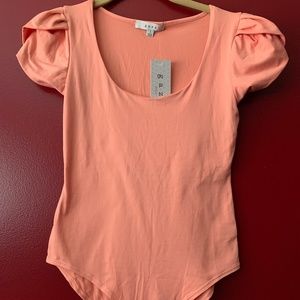 NEW Peach Bodysuit